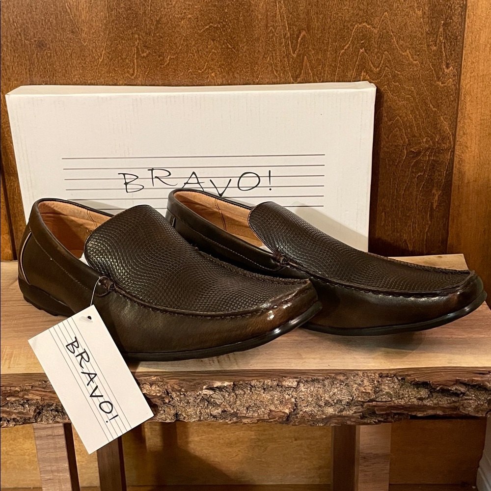 Bravo Men's Brown Loafers